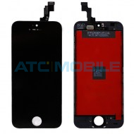 iPhone 5S, SE LCD + dotyk čern&yacute; (OEM)