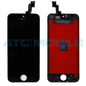 iPhone 5S, SE Premium LCD + dotyk čern&yacute; (Refurbished Original)