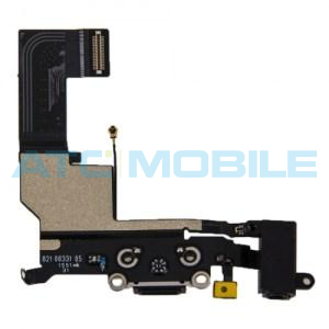 iPhone SE flex nab&iacute;jec&iacute;ho konektoru a AV čern&yacute;, origin&aacute;ln&iacute;
