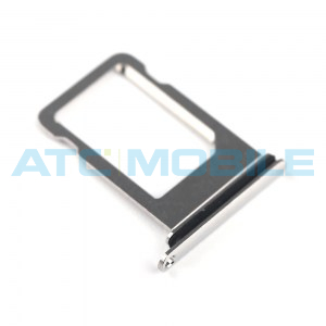 Drž&aacute;k SIM (SIM Tray) iPhone X stř&iacute;brn&yacute;, origin&aacute;ln&iacute;