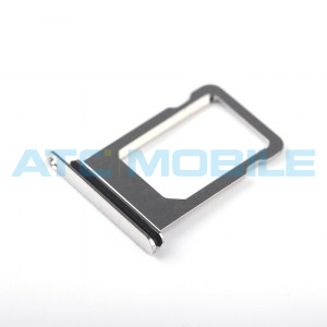 Drž&aacute;k SIM (SIM Tray) iPhone X stř&iacute;brn&yacute;, origin&aacute;ln&iacute;