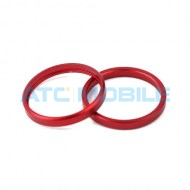 Camera Frame Circle iPhone Xr červen&yacute;