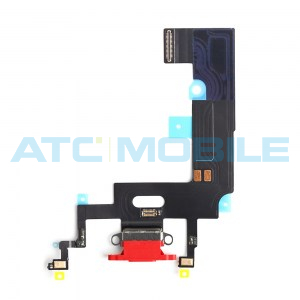 iPhone Xr flex nab&iacute;jec&iacute;ho konektoru červen&yacute;, origin&aacute;ln&iacute;