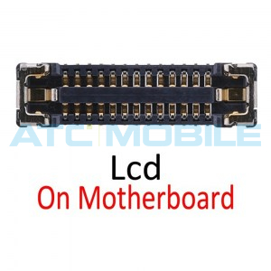 iPhone Xr FPC konektor displeje na motherboard