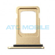 Drž&aacute;k SIM (SIM Tray) iPhone Xr žlut&yacute;, origin&aacute;ln&iacute;