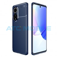 Shockproof Carbon Fiber kryt Huawei Nova 9 (NAM-LX1) modr&yacute;