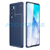 Shockproof Carbon Fiber kryt Realme GT Explorer Master Edition modr&yacute;