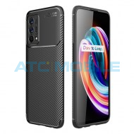 Shockproof Carbon Fiber kryt Realme GT 5G Master Edition (RMX3361) čern&yacute;