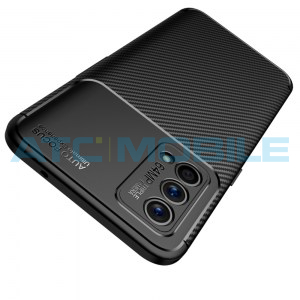 Shockproof Carbon Fiber kryt Realme GT 5G Master Edition (RMX3361) čern&yacute;