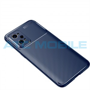 Shockproof Carbon Fiber kryt Realme GT Neo 2 (RMX3370) modr&yacute;