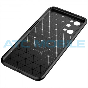 Shockproof Carbon Fiber kryt Realme GT Neo 2 (RMX3370) modr&yacute;