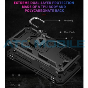 Shockproof Varior kryt iPhone 13 čern&yacute;