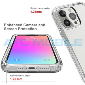 Shockproof kryt  iPhone 13 Pro čir&yacute;