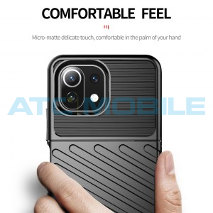 Shockproof Thunderbolt kryt Xiaomi Mi 11 Lite čern&yacute;
