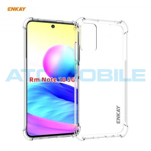 Shockproof kryt ENKAY Xiaomi Redmi Note 10 5G, Poco M3 Pro čir&yacute;