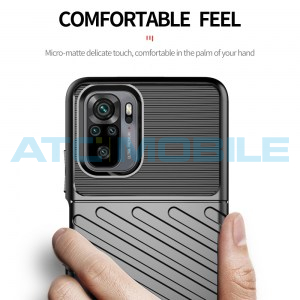 Shockproof Thunderbolt kryt Xiaomi Redmi Note 10 čern&yacute;