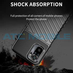 Shockproof Thunderbolt kryt Xiaomi Redmi Note 10 čern&yacute;