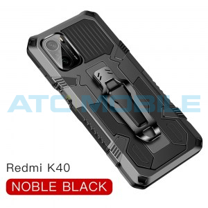 Shockproof Armor Warrior kryt Xiaomi Mi 11i, Redmi K40 Pro+ čern&yacute;