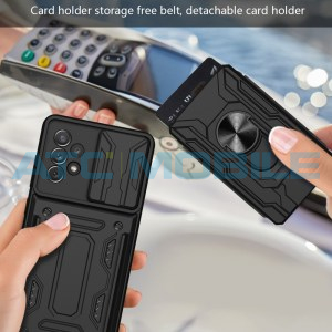 Shockproof Camera Sliding kryt Samsung Galaxy A53 5G (SM-A536) s uzavřen&iacute;m kamery a slotem pro kartu