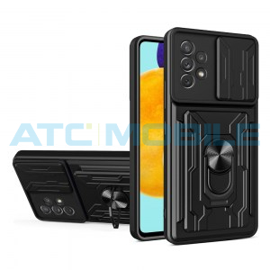 Shockproof Camera Sliding kryt Samsung Galaxy A53 5G (SM-A536) s uzavřen&iacute;m kamery a slotem pro kartu