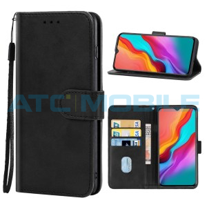 Pouzdro Book Infinix Hot 12i otev&iacute;rac&iacute; čern&eacute;