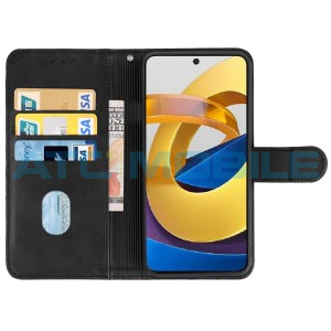 Pouzdro Book Poco M4 Pro 4G otev&iacute;rac&iacute; čern&eacute;