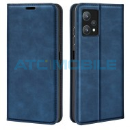 Pouzdro Magnetic Book Realme 9 Pro (RMX3472) Retro-Skin otev&iacute;rac&iacute; modr&eacute;