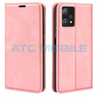 Pouzdro Magnetic Book Realme 9 Pro (RMX3472) Retro-Skin otev&iacute;rac&iacute; růžov&eacute;