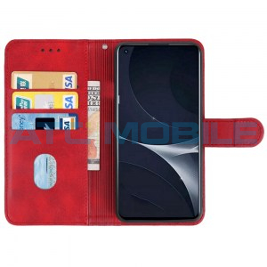 Pouzdro Book Realme 9i (RMX3491) otev&iacute;rac&iacute; červen&eacute;
