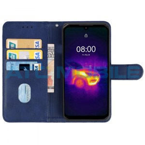 Pouzdro Book Ulefone Armor 11 5G, 11T 5G otev&iacute;rac&iacute; modr&eacute;