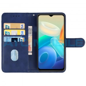 Pouzdro Book Vivo Y76 5G otev&iacute;rac&iacute; modr&eacute;