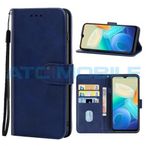 Pouzdro Book Vivo Y76 5G otev&iacute;rac&iacute; modr&eacute;