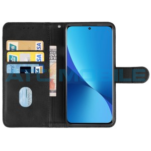 Pouzdro Book Xiaomi 12 5G otev&iacute;rac&iacute; čern&eacute;