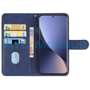 Pouzdro Book Xiaomi 12X otev&iacute;rac&iacute; modr&eacute;