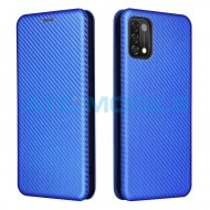 Pouzdro Magnetic Case Umidigi A11 Carbon Fiber modr&eacute;
