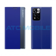 Pouzdro Magnetic View Xiaomi Redmi Note 11 5G modr&eacute;