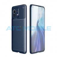 Shockproof Carbon Fiber kryt Xiaomi Mi 11 modr&yacute;