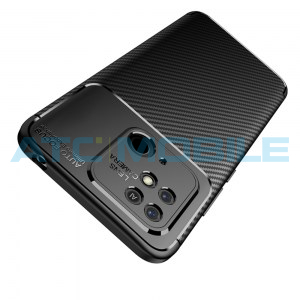 Shockproof Carbon Fiber kryt Xiaomi Redmi 10C modr&yacute;
