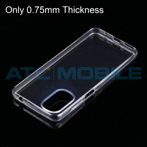 TPU kryt Motorola Moto G22 (XT2231) transparentn&iacute;, ultratenk&yacute; (0,75mm)