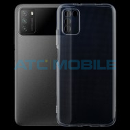 Měkk&yacute; TPU kryt Poco M3 transparentn&iacute;, ultratenk&yacute; (0,75mm)