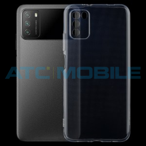 Měkk&yacute; TPU kryt Poco M3 transparentn&iacute;, ultratenk&yacute; (0,75mm)