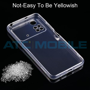 TPU kryt Poco M4 Pro 4G transparentn&iacute;, ultratenk&yacute; (0,75mm)