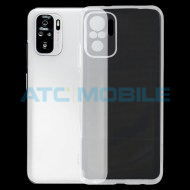 Měkk&yacute; TPU kryt Xiaomi Redmi Note 10 transparentn&iacute;, ultratenk&yacute; (0,75mm)
