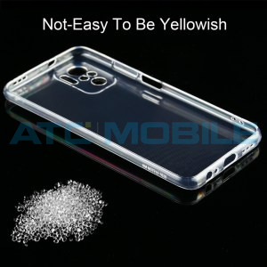 Měkk&yacute; TPU kryt Xiaomi Redmi Note 10 transparentn&iacute;, ultratenk&yacute; (0,75mm)