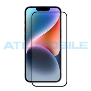 Tvrzen&eacute; sklo ENKAY Full-Glue iPhone 14 2,5D
