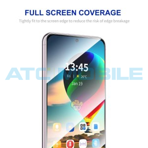 Tvrzen&eacute; sklo ENKAY Full-Glue Motorola Moto G86 5G (XT2527) čern&eacute; 