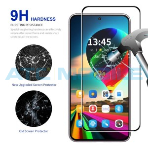 Tvrzen&eacute; sklo ENKAY Full-Glue Motorola Moto G86 5G (XT2527) čern&eacute; 