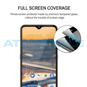 Tvrzen&eacute; sklo Nokia 5.3 (TA-1227, TA-1229, TA-1223, TA-1234) Full-Glue čern&eacute; 2,5D