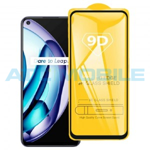 Tvrzen&eacute; sklo Realme 9 Pro Full-Glue čern&eacute; 2,5D