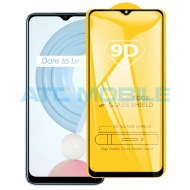 Tvrzen&eacute; sklo Realme C21 Full-Glue čern&eacute; 2,5D